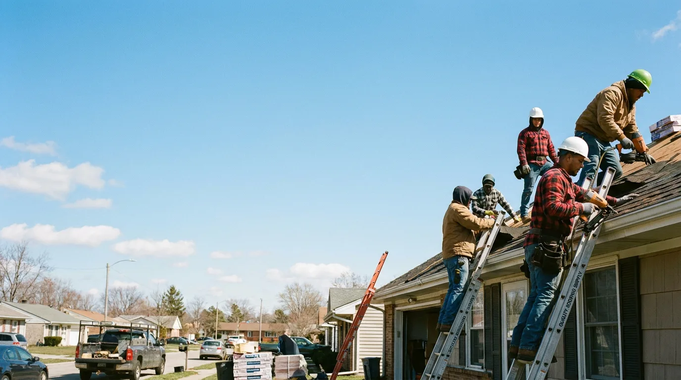 Roofing in Santa Fe, MO near me
